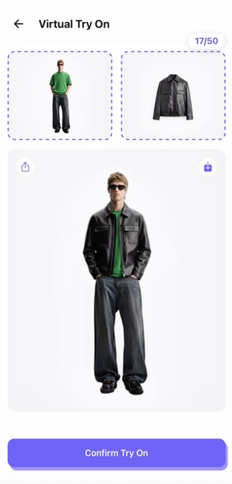 Step 5 - Virtual Outfit Room